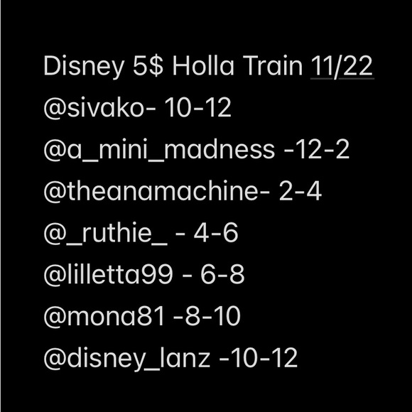 Disney Train Share Show Flyer!!! - Picture 3 of 4